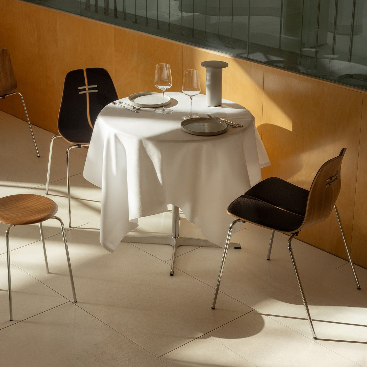 FRITZ HANSEN フリッツ・ハンセン PK3 ダイニングチェア フロントパディング