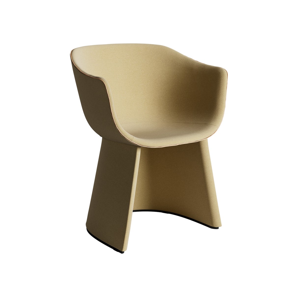 FRITZ HANSEN フリッツ・ハンセン MONOLIT モノリット CM221LA ローアームチェア フルパディングベース レザーパイピングありモデル