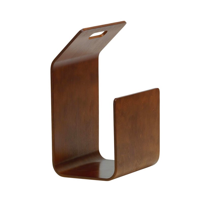 Artek アルテック KANTO カント MAGAZINE RACK マガジンラック PN001 カラー：ウォールナットステイン デザイン：パンチョ・ニカンデル